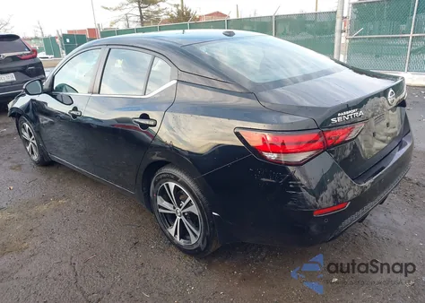 2020 Nissan Sentra Sv Xtronic Cvt z USA, uszkodzony, nr VIN 3N1AB8CV4LY229573